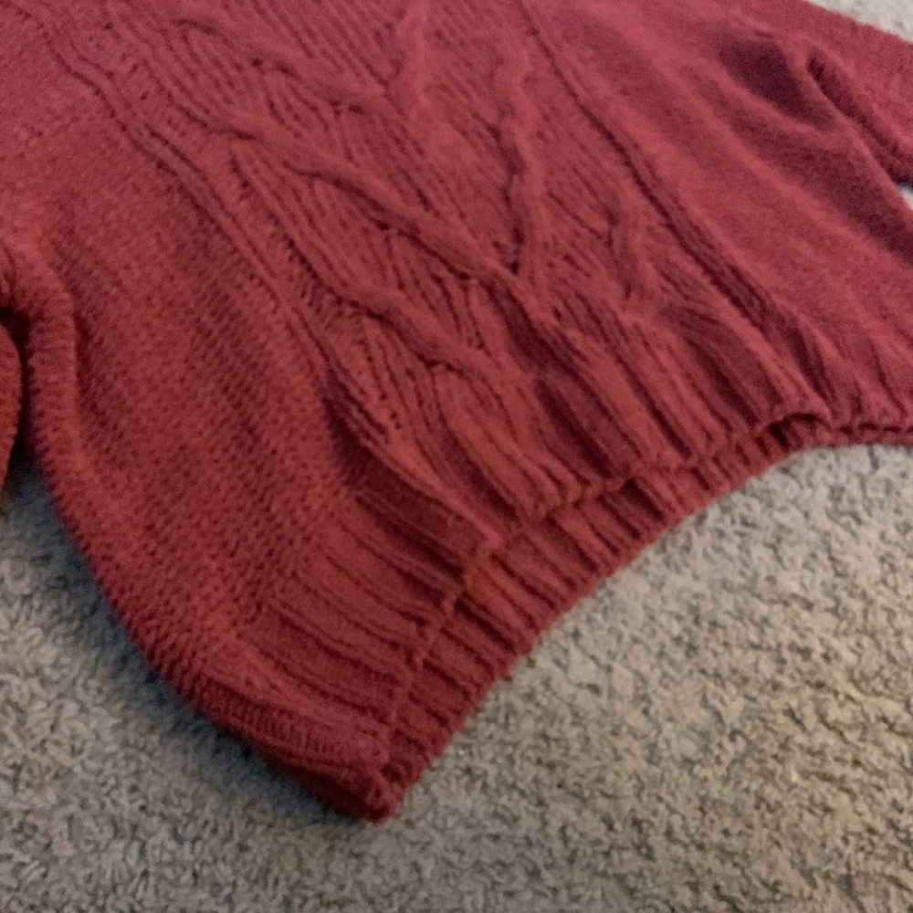 Rust Knitted Sweater - Picture 3 of 4
